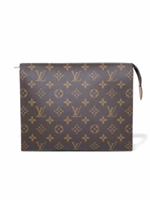 Louis Vuitton clutch Monogram Toiletry pouch 26  lv , size 26*20