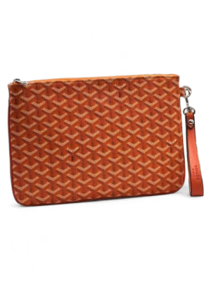 Goyard Goyardine Senat MM clutch Pouch vb + Dust Cover, Clutch size 29*19