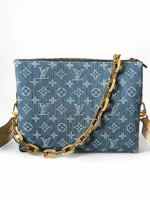 Louis Vuitton Monogram Denim Coussin remix PM + Brand Box size 28*20