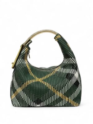 Burberry Ribbed embellished jacquard knitted tote gmr , size 21*17 .. ofr