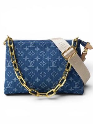 Louis Vuitton Monogram Denim Coussin remix PM + Brand Box size 28*20