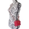 Chanel  Quilted Pearl Crush Mini Vanity Case With Chain Red + Brand Box , size 10*10 - Thumbnail Image 5