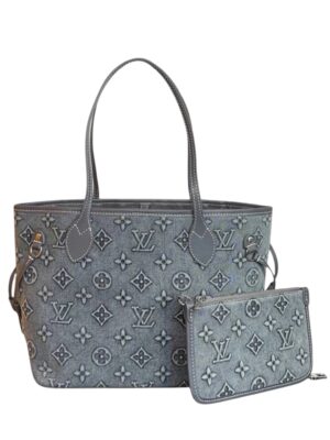 Louis Vuitton Neverfull Denim + Brand Box, size 45*30