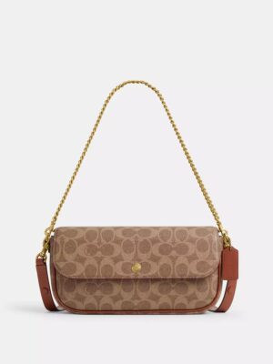 Coach Brook Flap Chain Bag + Brand Box , size 25*12..