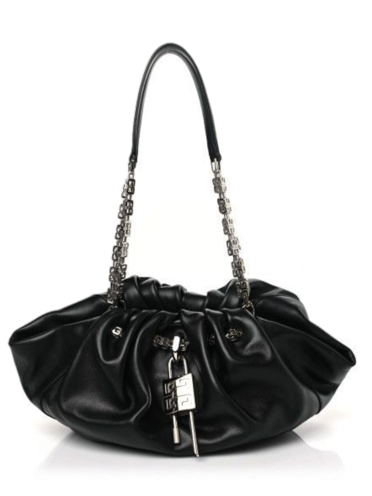 Givenchy Calfskin Kenny Shoulder Bag + Brand Box , size 24*15 - الصورة 4