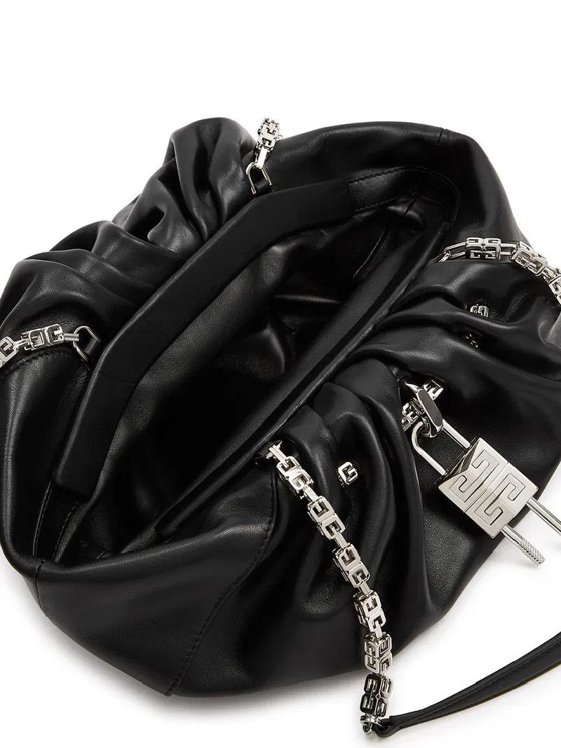 Givenchy Calfskin Kenny Shoulder Bag + Brand Box , size 24*15 - الصورة 7