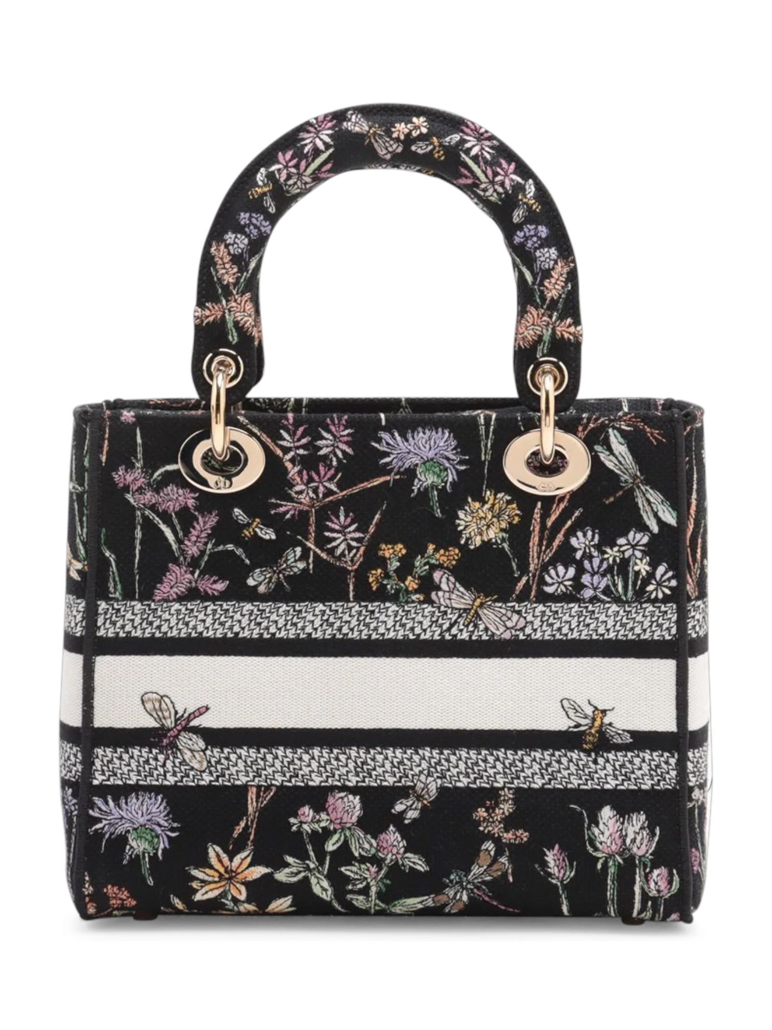 ⁦Christian Dior
Medium Embroidered Herbarium Lady D Lite + Brand Box , size 24*20⁩ - الصورة ⁦2⁩