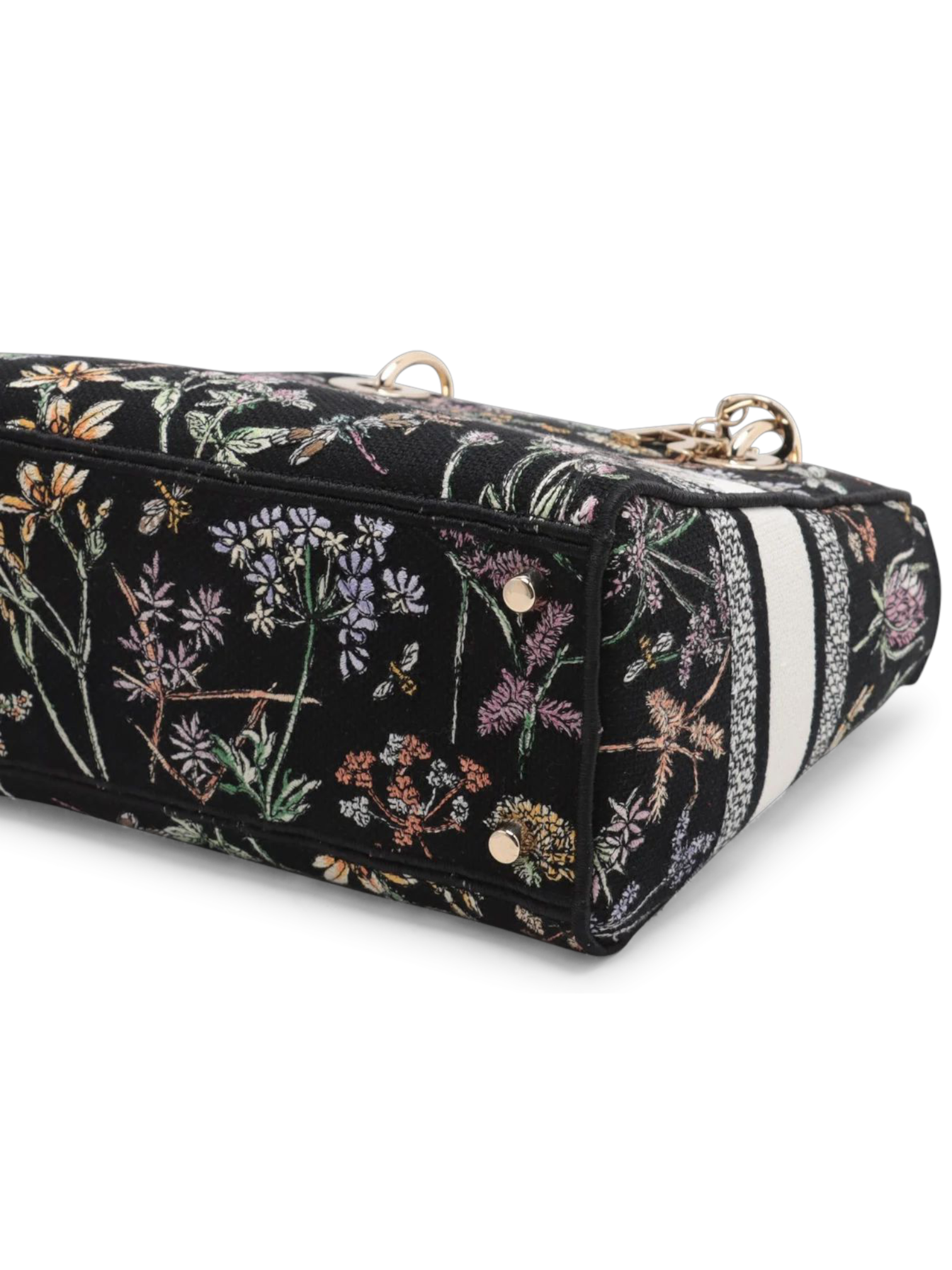 ⁦Christian Dior
Medium Embroidered Herbarium Lady D Lite + Brand Box , size 24*20⁩ - الصورة ⁦4⁩
