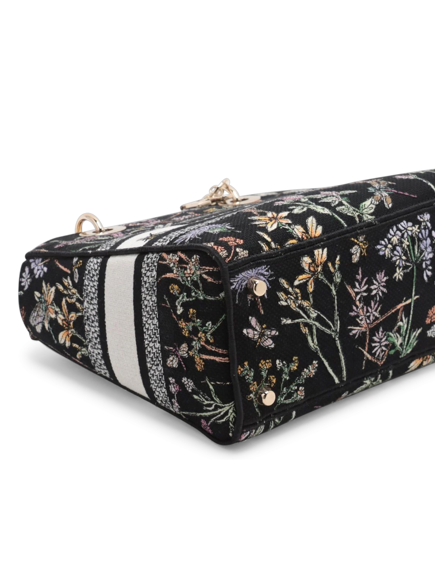 ⁦Christian Dior
Medium Embroidered Herbarium Lady D Lite + Brand Box , size 24*20⁩ - الصورة ⁦3⁩