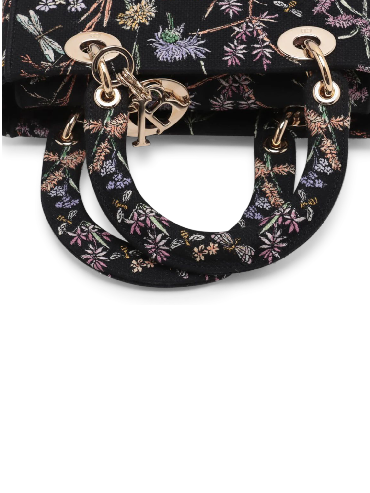 ⁦Christian Dior
Medium Embroidered Herbarium Lady D Lite + Brand Box , size 24*20⁩ - الصورة ⁦6⁩
