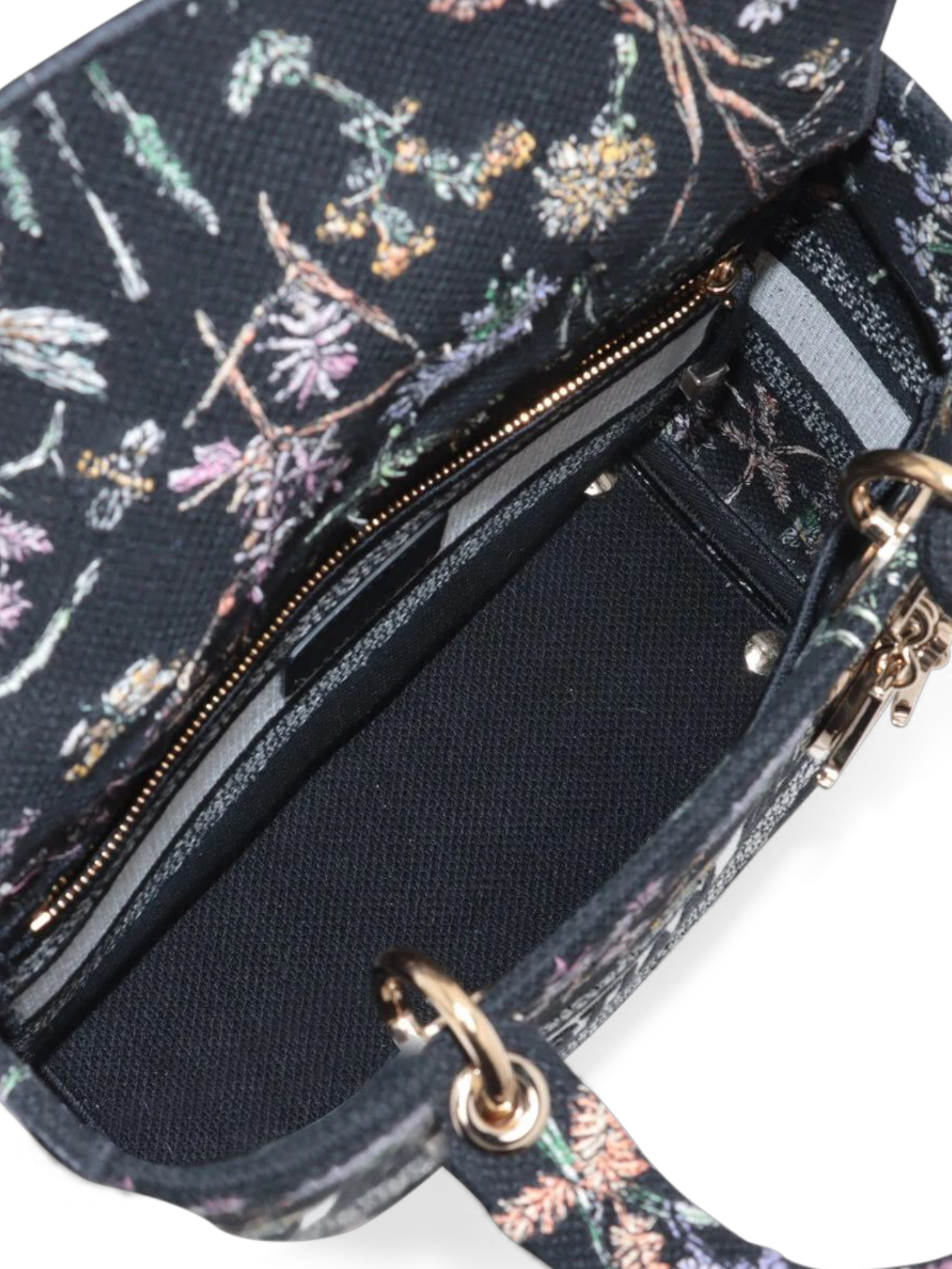 ⁦Christian Dior
Medium Embroidered Herbarium Lady D Lite + Brand Box , size 24*20⁩ - الصورة ⁦9⁩