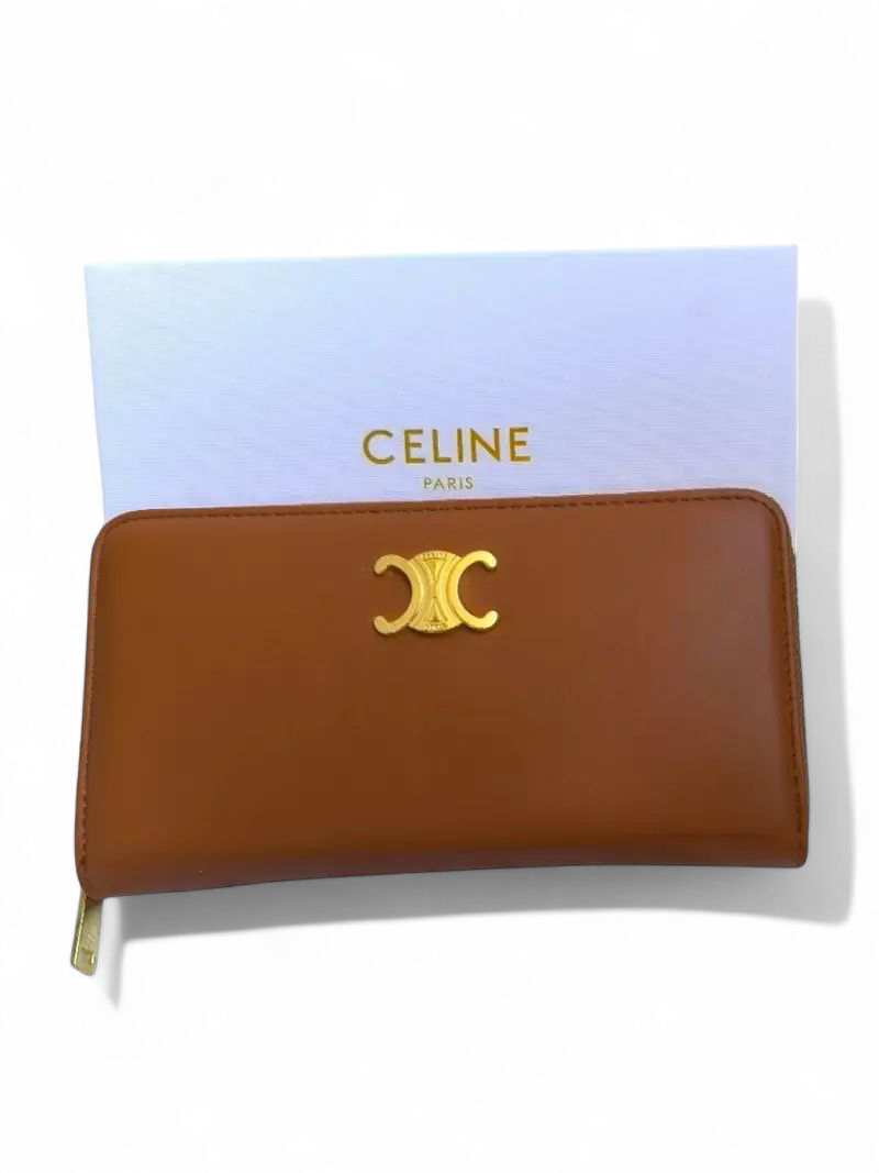 Celine Wallet + Brand Box , size 20*10 - الصورة 3