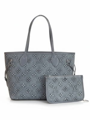 Louis Vuitton Neverfull Denim + Brand Box, size 45*30