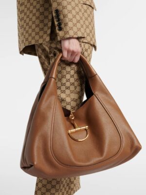 GUCCI Softbit Maxi Hobo Bag + Dust cover , size 45*26