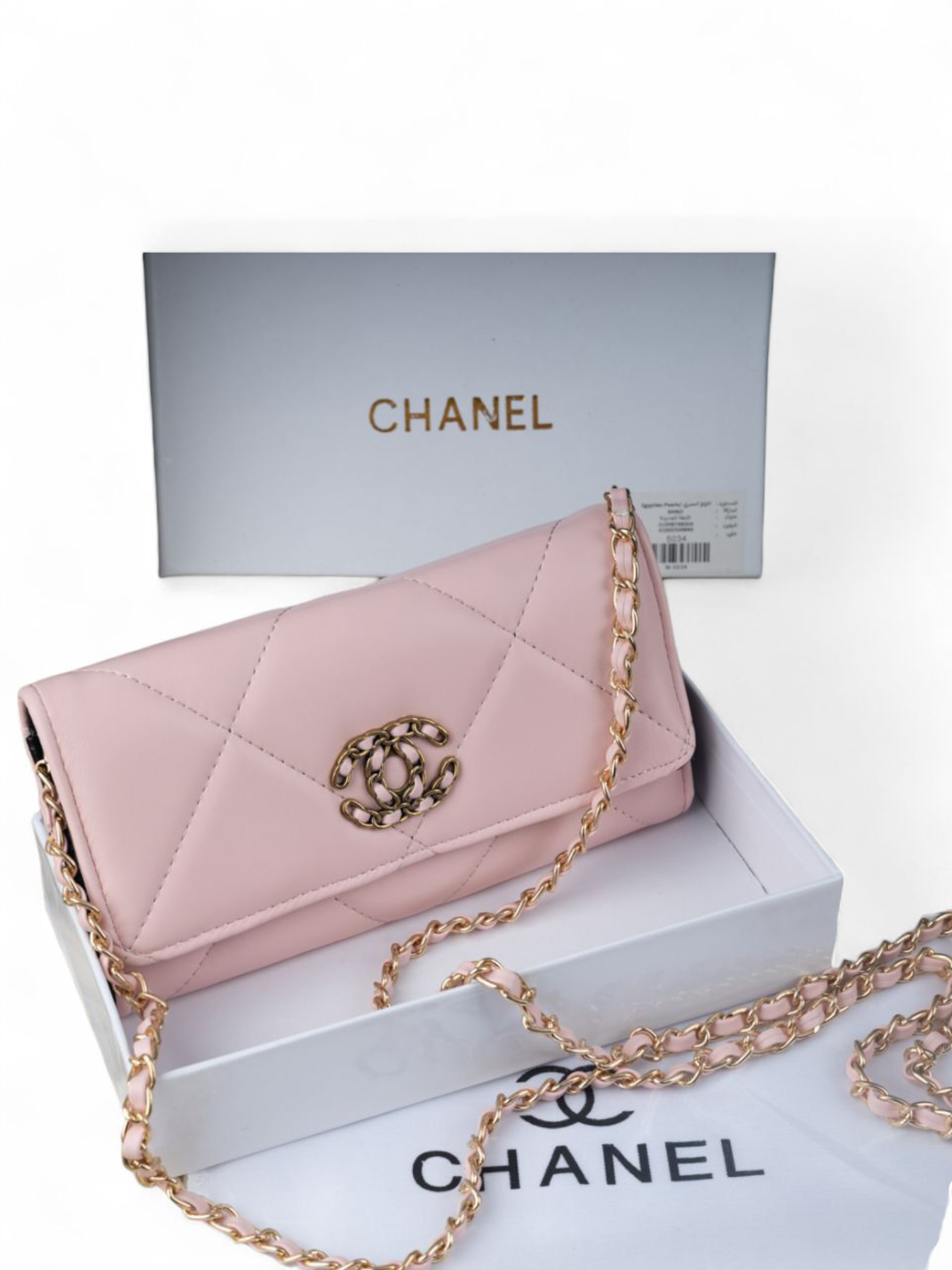 ⁦Chanel woc new rich bag + Brand Box , size 20*9⁩ - الصورة ⁦9⁩