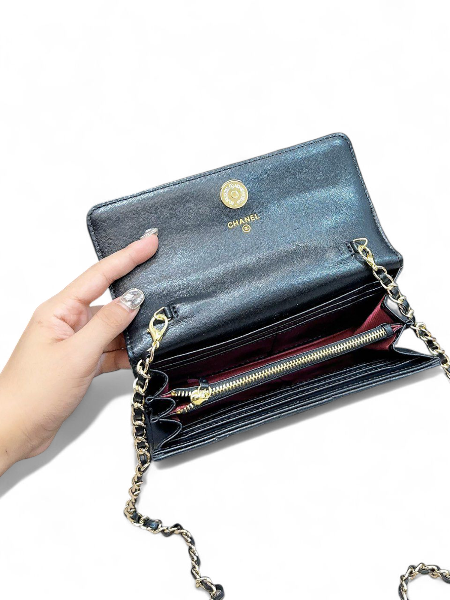⁦Chanel woc new rich bag + Brand Box , size 20*9⁩ - الصورة ⁦7⁩