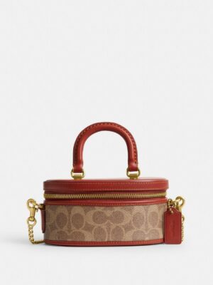 Coach Trail Crossbody 17 In Signature Canvas , size 17*8