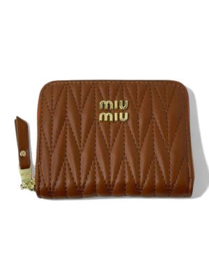 MIU MIU Zip around small wallet + Brand Box