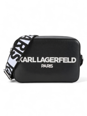 Karl Lagerfeld Paris Maybelle Logo Camera Crossbody Bag + Brand Box , size 24*16