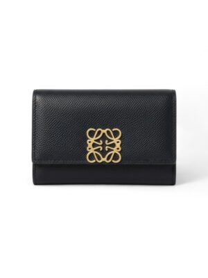 Loewe Anagram leather wallet + Brand Box , size 12*8