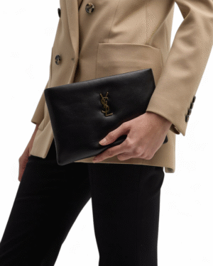 Saint Laurent Saint Laurent Calypso Mini clutch Pouch + Brand Box , size 22*15