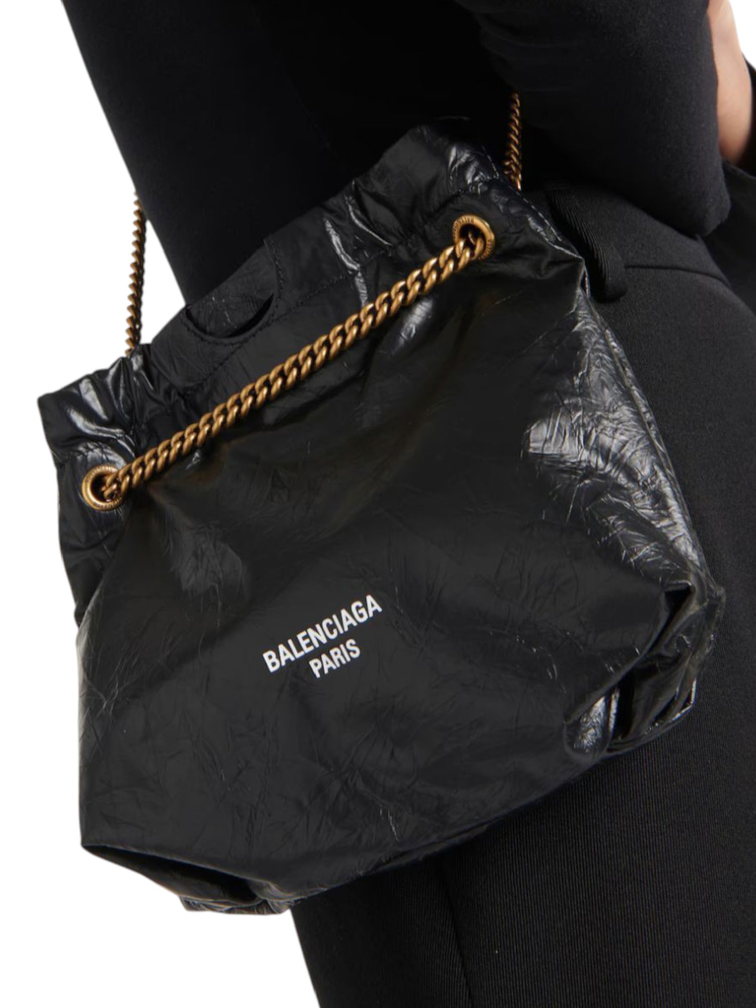 ⁦Balenciaga Crush Mini leather tote bag + Dust Cover , size 25*17 .. ofr⁩ - الصورة ⁦6⁩