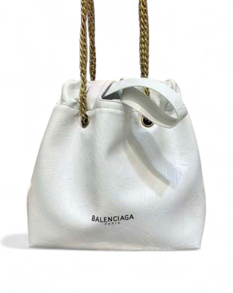 ⁦Balenciaga Crush Mini leather tote bag + Dust Cover , size 25*17 .. ofr⁩ - الصورة ⁦7⁩