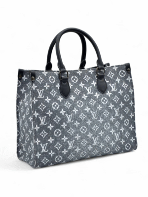 Louis Vuitton
Limited Edition Black Monogram Denim Onthego MM
  , size 28*24 .. ofr
