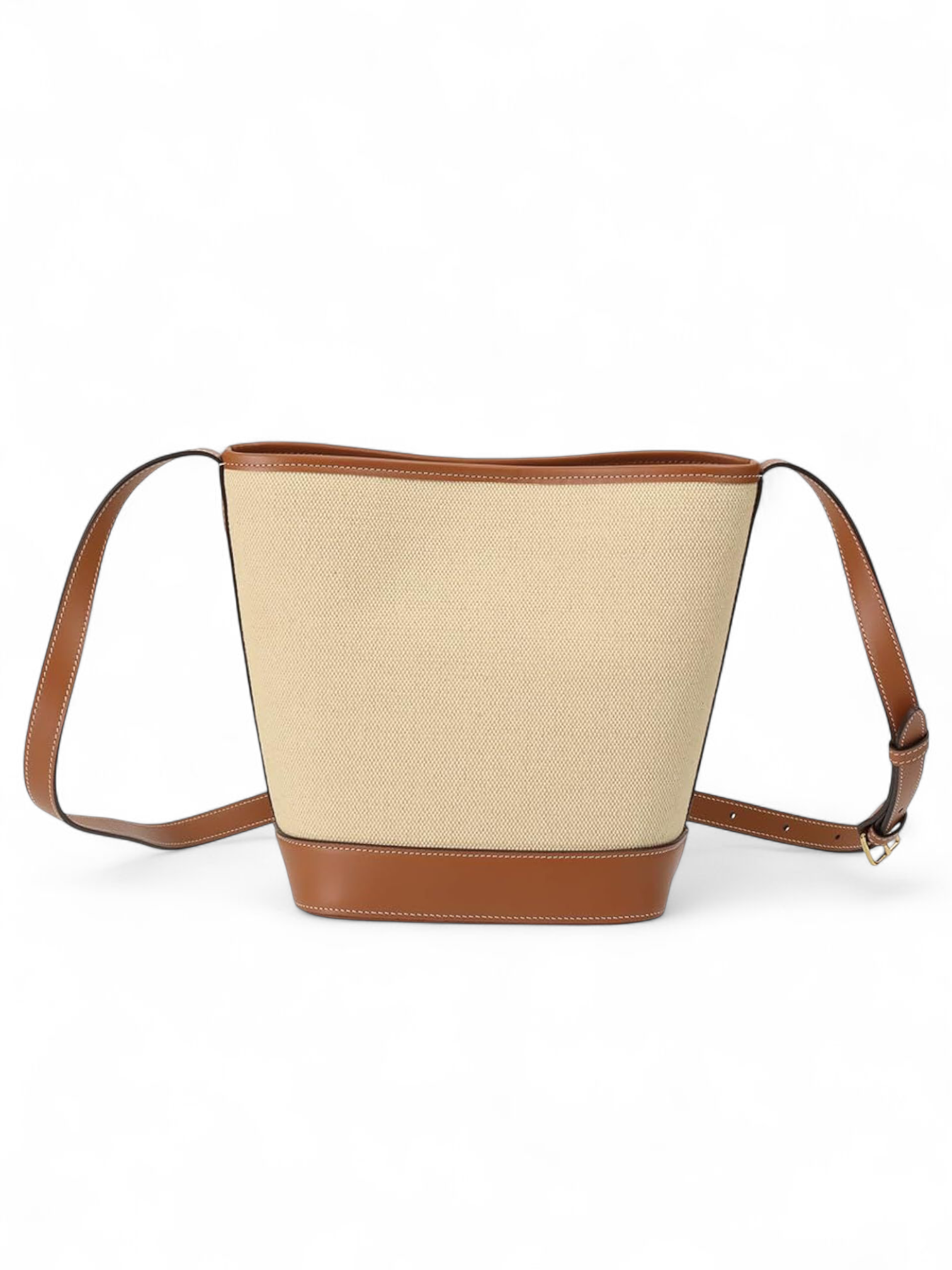 ⁦Celine SMALL CANVAS BUCKET CUIR TRIOMPHE  + Brand Box , size 20x17 .. ofr⁩ - الصورة ⁦2⁩