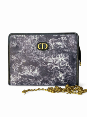 Christian Dior 30 Montaigne Dea clutch Pouch  + Brand Box , size 28*22