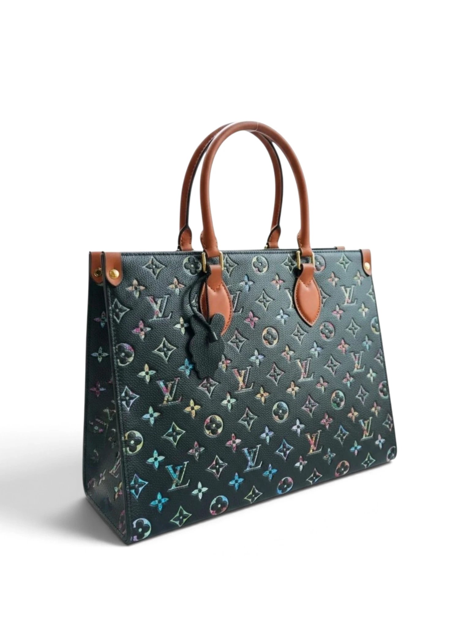 ⁦Louis Vuitton OnTheGo tote MM  + Brand Box , size 35*27⁩ - الصورة ⁦5⁩