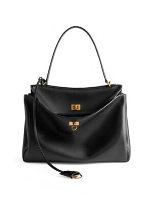 BALENCIAGA Rodeo 35 Large leather tote bag , size 35*24