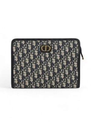 Christian Dior Clutch 30 Montaigne Dea  Pouch  + Brand Box , size 26*20