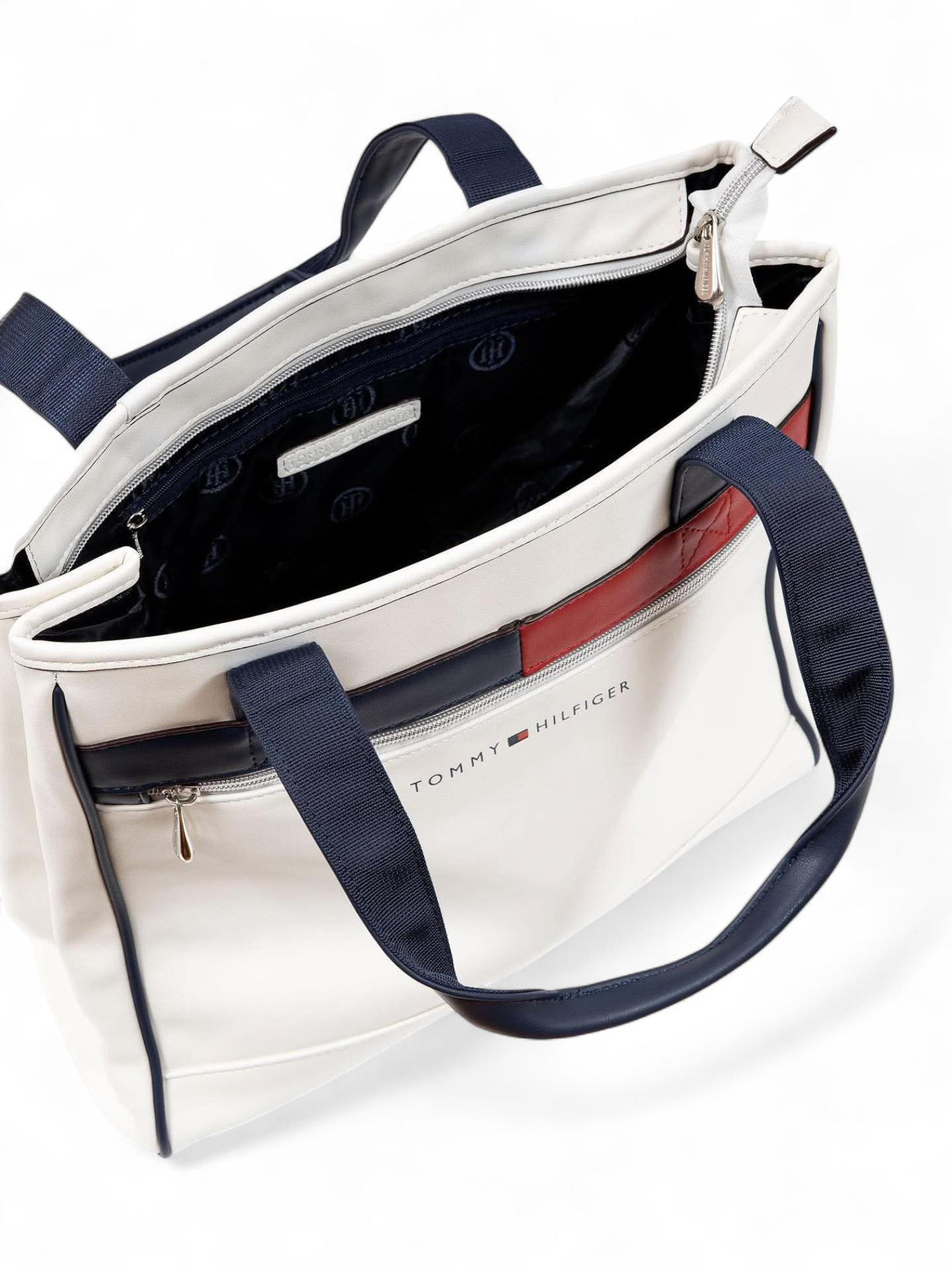 ⁦TOMMY HILFIGER shopper Tote bag , size 38*30⁩ - الصورة ⁦4⁩