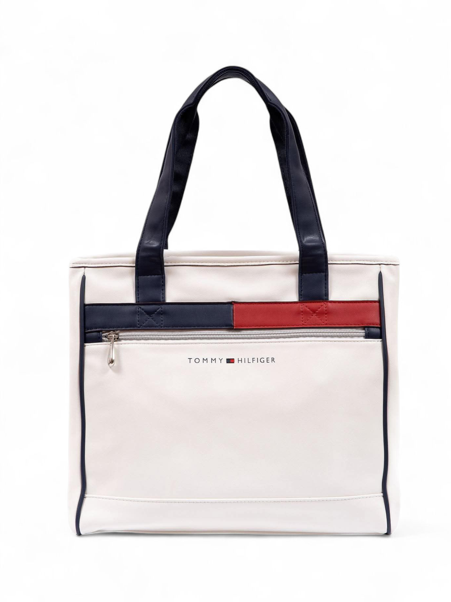 ⁦TOMMY HILFIGER shopper Tote bag , size 38*30⁩ - الصورة ⁦2⁩