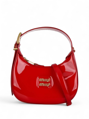 Miu Miu Hobo Bag in Patent Leather + Brand Box , size 21*14 .. ofr