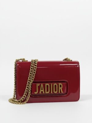 Christian Dior J Dior patent leather + Brand Box , size 25*16 .. ofr