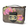 Coach Morgan Square  In Signature Canvas With Rose Print gold hardware 
 + Brand Box , size 19*14 .. ofr - Thumbnail Image 1