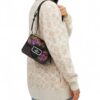 Coach Morgan Square  In Signature Canvas With Rose Print gold hardware 
 + Brand Box , size 19*14 .. ofr - Thumbnail Image 4