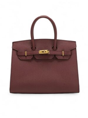 Hermes Madame Birkin 30 Noir Sellier Gold Hardware + Brand Box , size 30*25 - نبيتي