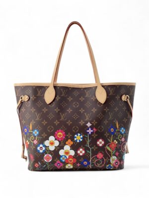 Louis Vuitton LV x TM Neverfull MM , size 40*30