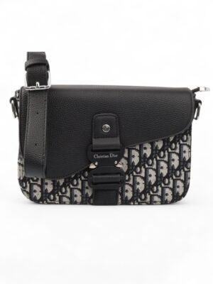 Christian Dior  Saddle Messenger Bag with Flap + Brand Box D, size 23*16 .. ofr