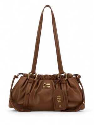 Miu Miu Joie Nappa Leather Shoulder Bag , size 36*17 ..