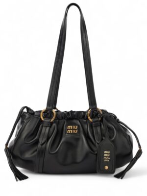 Miu Miu Joy Nappa Leather Shoulder Bag , size 36*17 ..