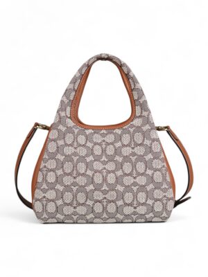 Coach Lana Shoulder Bag 23 In Signature Jacquard , size 21*19 .. ofr