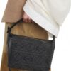 LOEWE Small Cubi Anagram Jacquard Canvas Shoulder , size 22*15 .. ofr - Thumbnail Image 4