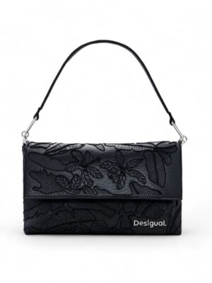 Desigual Bolso bandolera bordado mediano , size 32*16