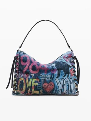 Desigual Large graffiti bag , size 44*30