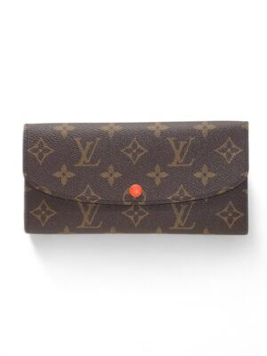 Louis Vuitton Emilie Wallet Orange + Box , size 18*10