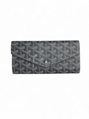 GoyardGoyardine Double Flap Continental Wallet + Brand Box , size 18*10